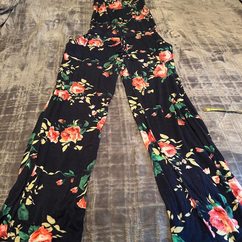 floral jumpsuit